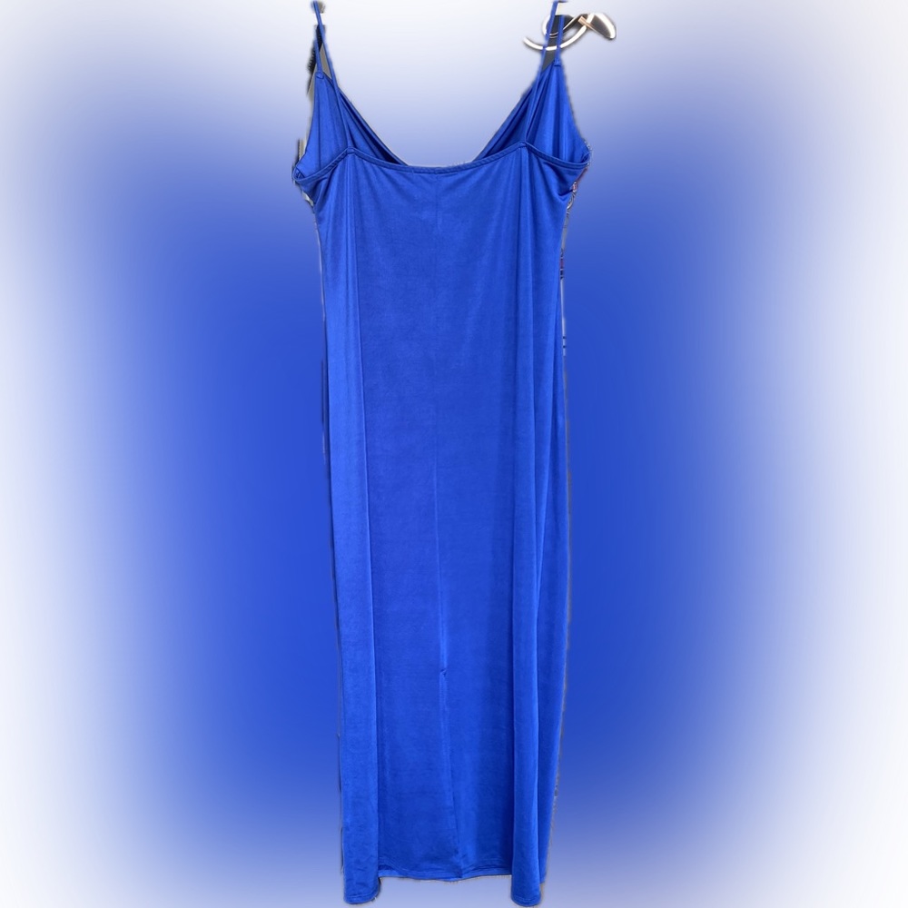 Lulus classic satin cowl neck dress